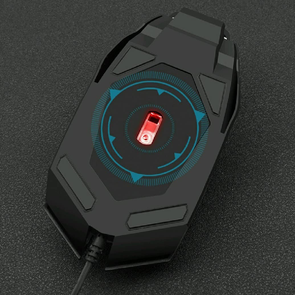 Wired Gaming Mouse, Optical USB Mice for Laptop/Desktop, 800 to 1600 and RGB …