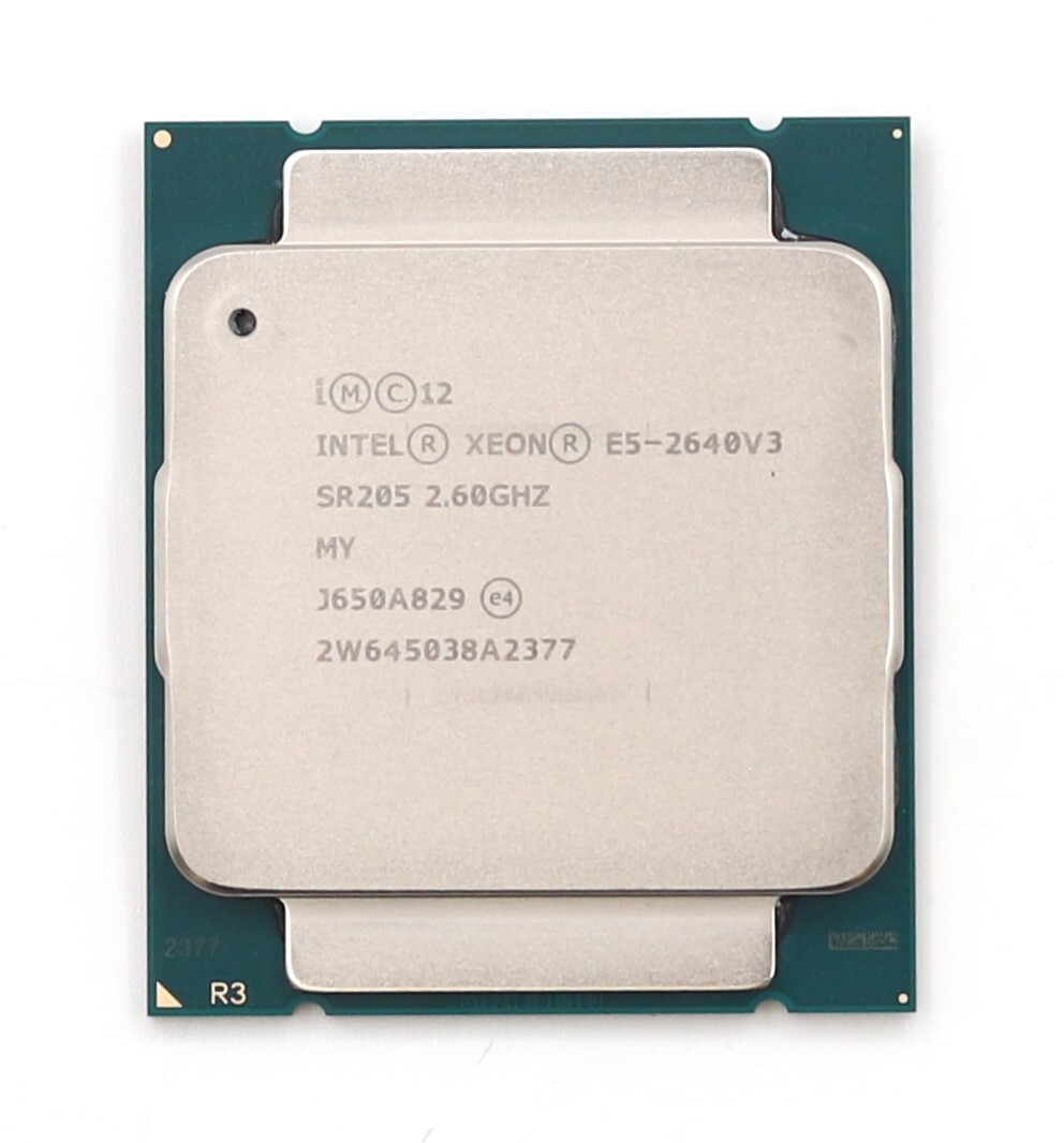 Intel Xeon E5-2640 v3 2.60GHZ 8-Core 20MB LGA 2011-3 Processor P/N: SR205 Tested