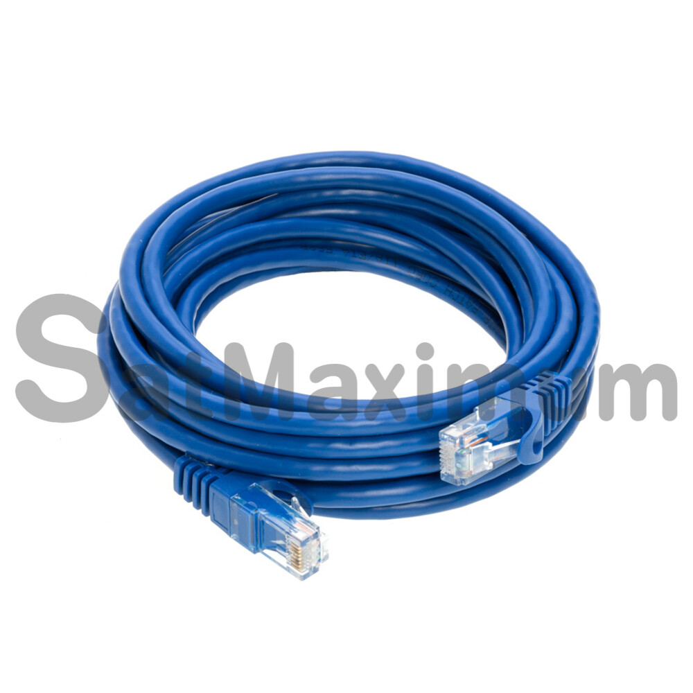 CAT6e/CAT6 Ethernet LAN Network RJ45 Patch Cable Blue 25FT – 200FT Multipack LOT