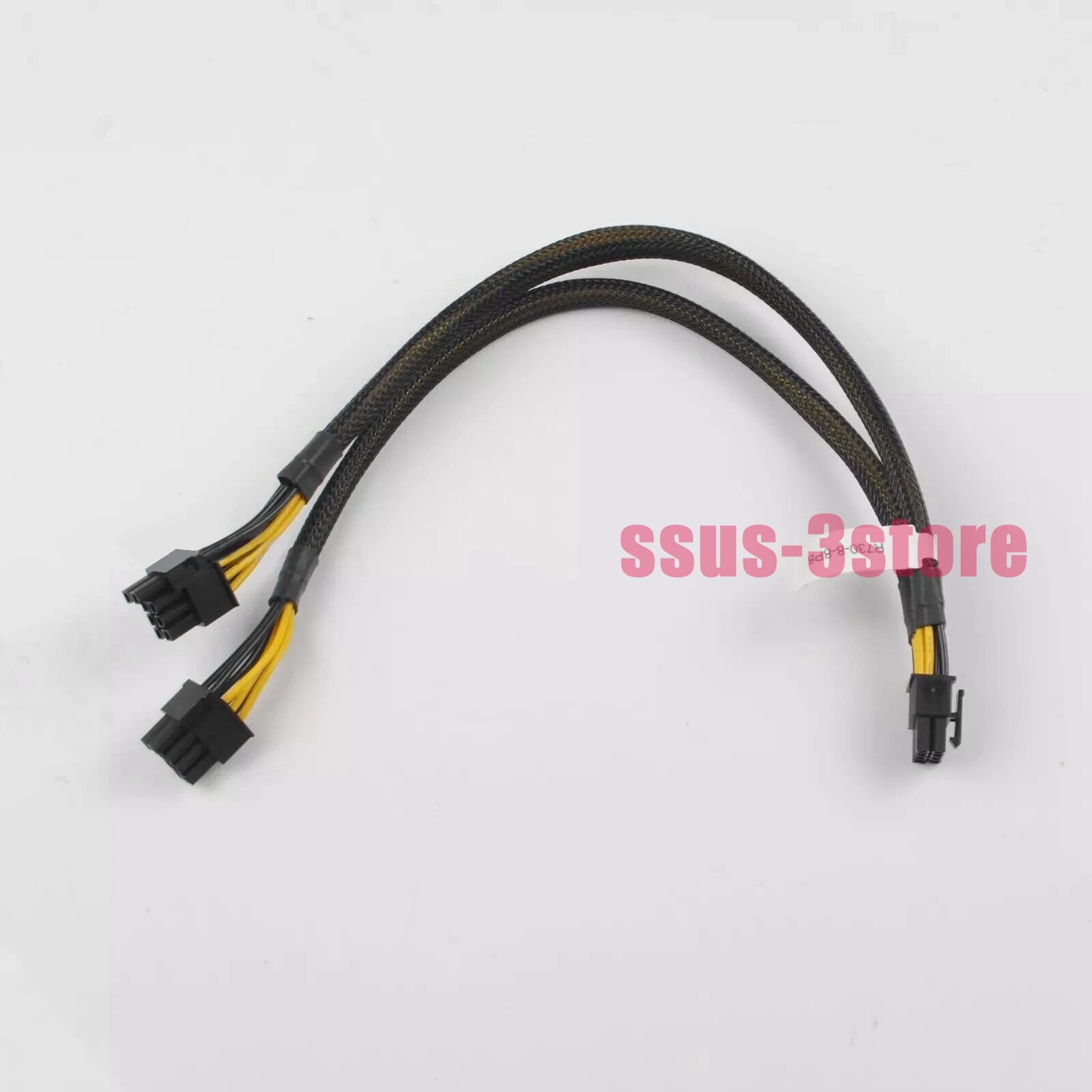 8pin to Dual 8pin(6+2) PCIe GPU Video Card Power Cable For DELL R730 35cm