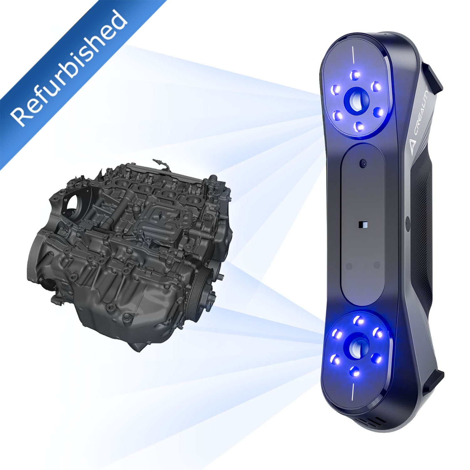 Creality CR-Scan Raptor 3D Scanner for 3D Printer 24-Bit Full-Color Scanning