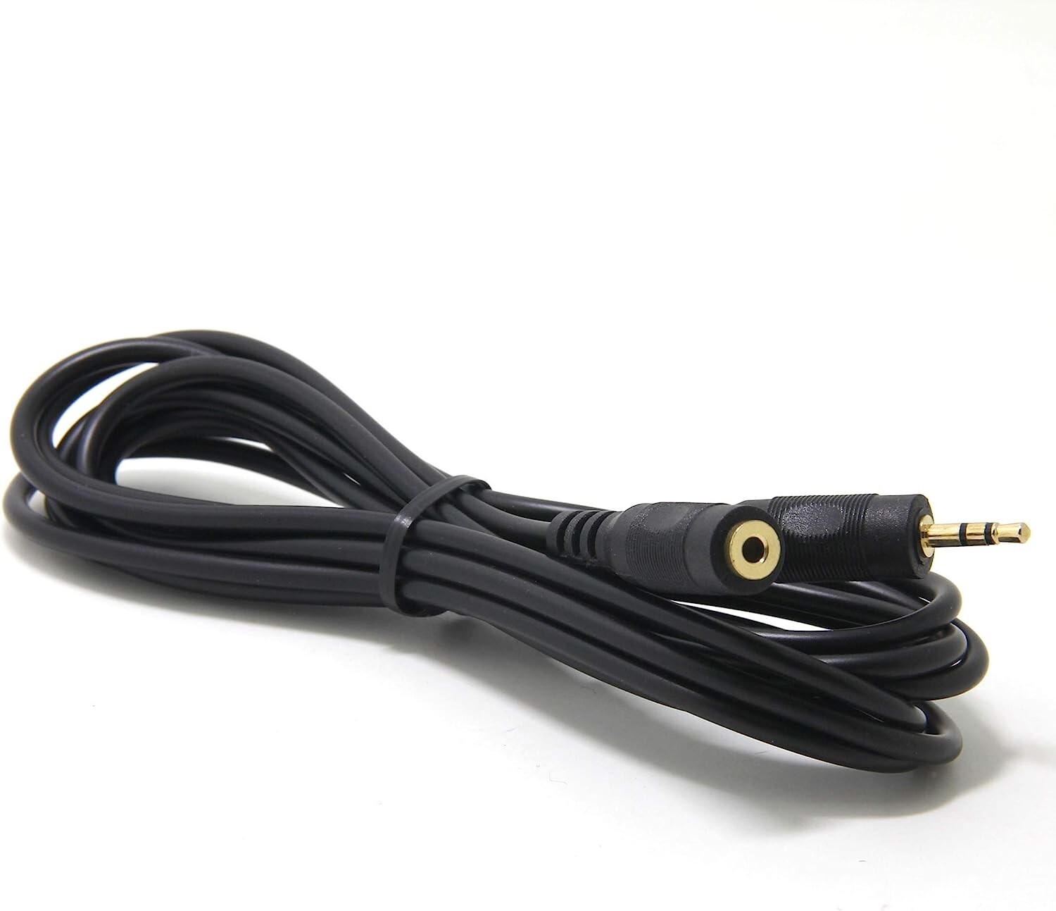 (2) Pack 15ft 3.5mm 1/8″ M-F Stereo Headphone Extension Audio Cable Wire VWLTW