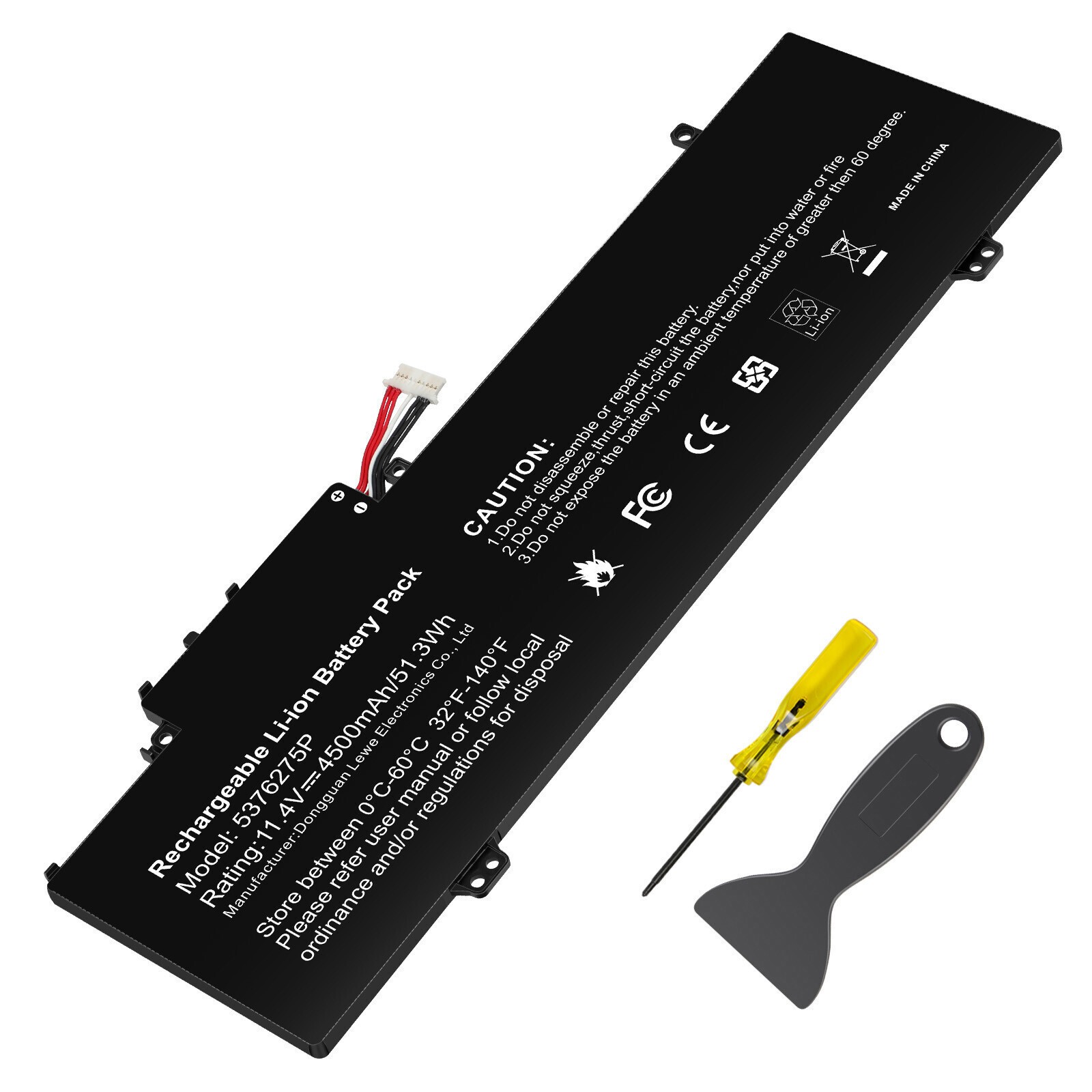 ✅Laptop Battery For Gateway GWTN141-10BK GWTN141-4 GWTN156-5BL 5376275P 51.3Wh