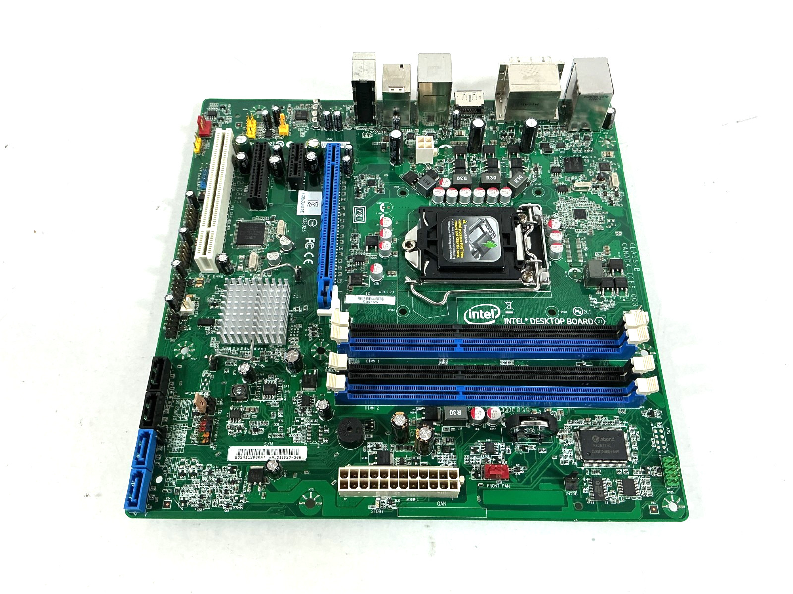 Intel DQ67SW Micro ATX LGA 1155 DDR3 vPro – BLKDQ67SWB310
