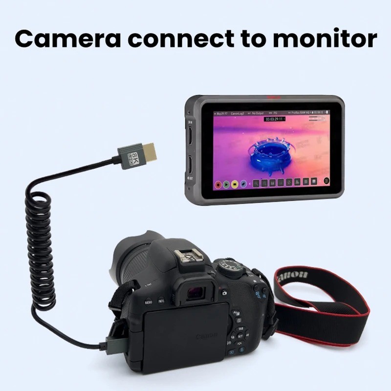 Up Down Right Left 90 Degree Angled HDMI2.1 Cable 8K@60Hz Ultra HDTV UHD Adapter
