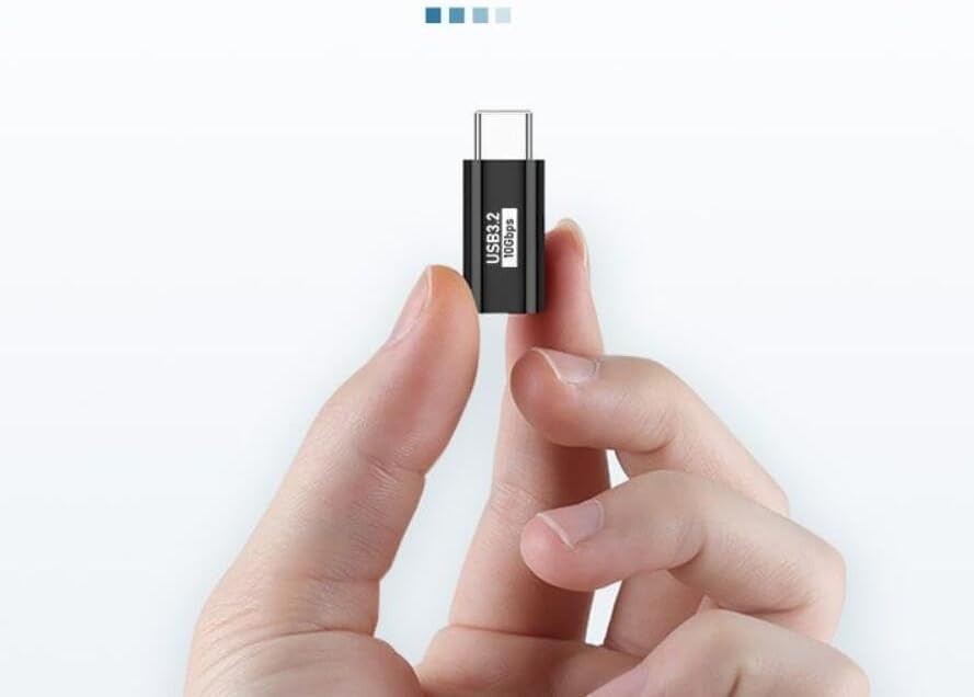 USB C Extender, 2 Pack USB C to C Extension Type C Male to Female Adapter