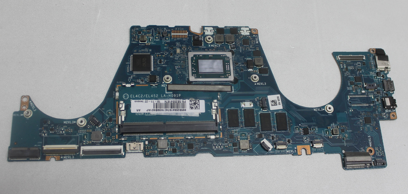 5B20S41874 Lenovo Motherboard Amd Ryzen 7 3700U For Flex-14Api “GRADE A”