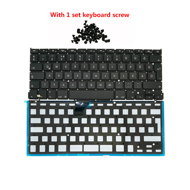 New Hungary Keyboard Backlight Screws for MacBook Pro Retina 13″ A1502 2013-2015