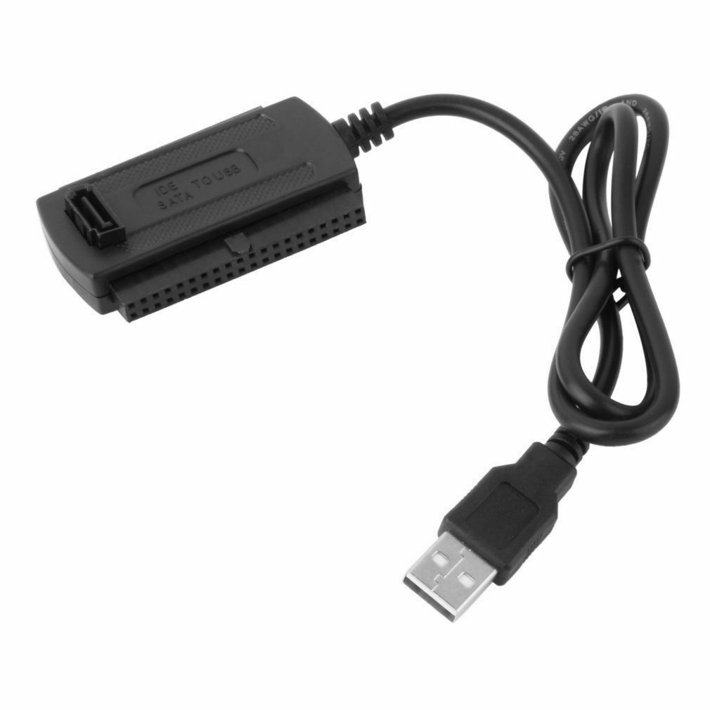 SATA/PATA/IDE to USB 2.0 Adapter Converter Cable for Hard Drive Disk 2.5″ 3.5″