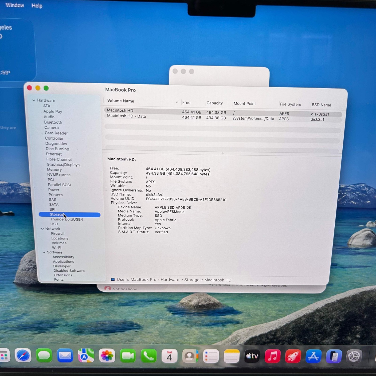 2021 Apple MacBook Pro 16″ M1 Pro 16C GPU 3.2GHz 16GB RAM 512GB SSD A2485