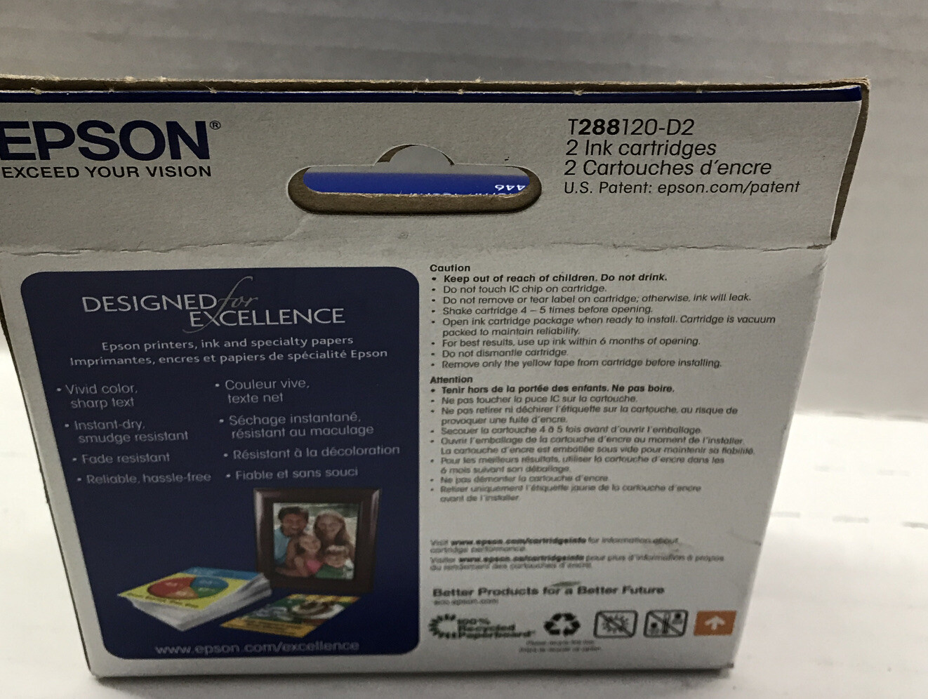 ⚡️Genuine Epson 288 T288120-D2 Black Ink Cartridges 06/2023⚡️
