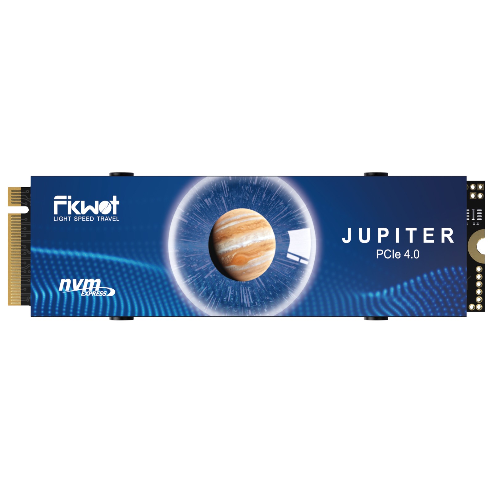 Fikwot 500GB Internal SSD Solid State Drive M.2 NVMe SSD W/ Heatsink Desktop PC