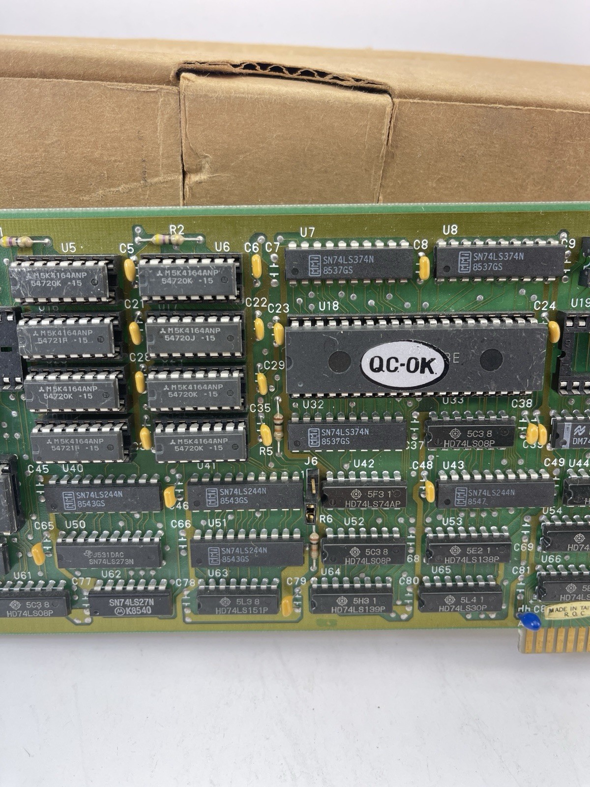 vintage computer board card Untested