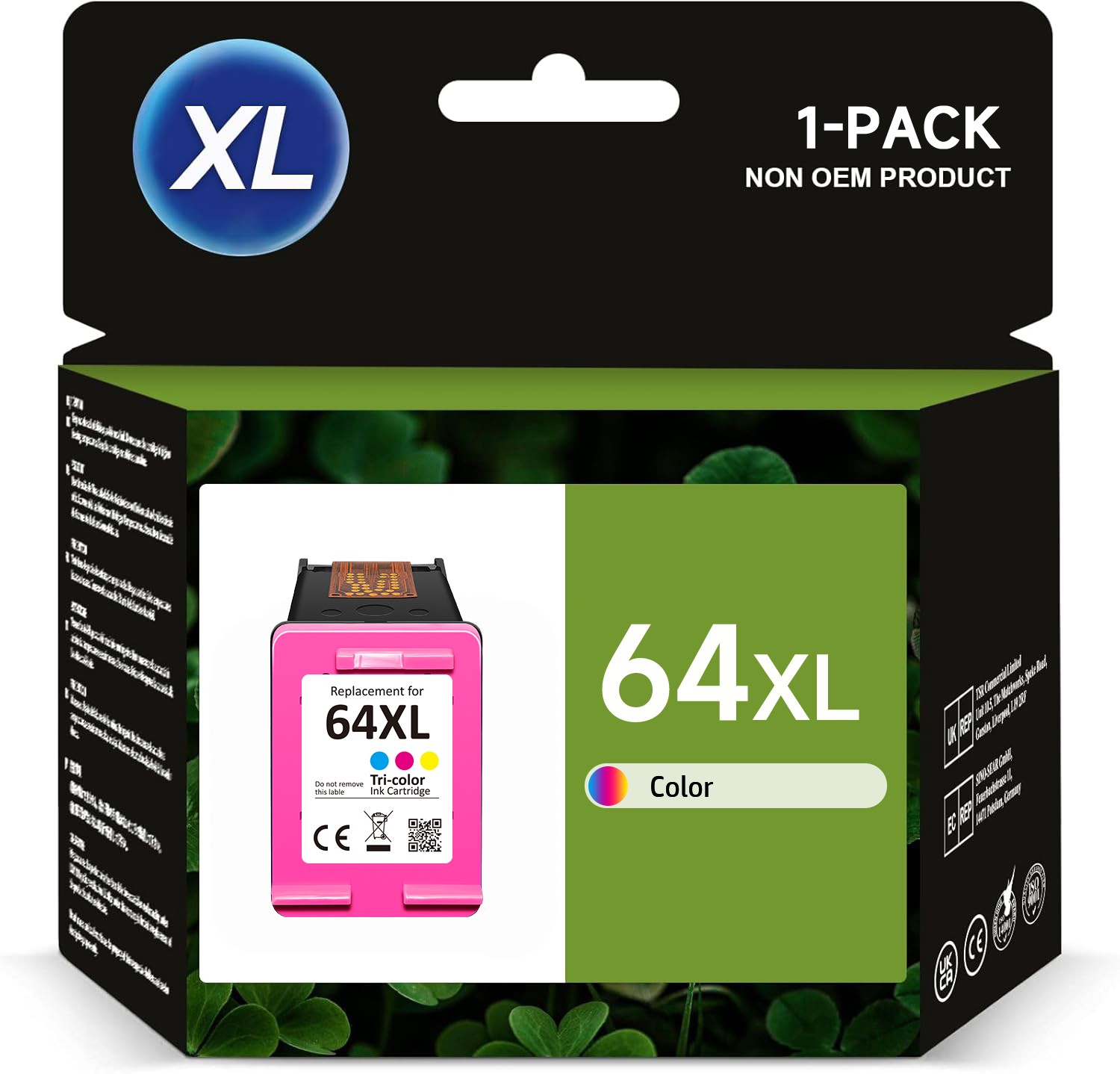 64XL Ink Cartridges for HP 64 XL Envy 7155 7855 7858 Envy Inspire 7955e 7255e