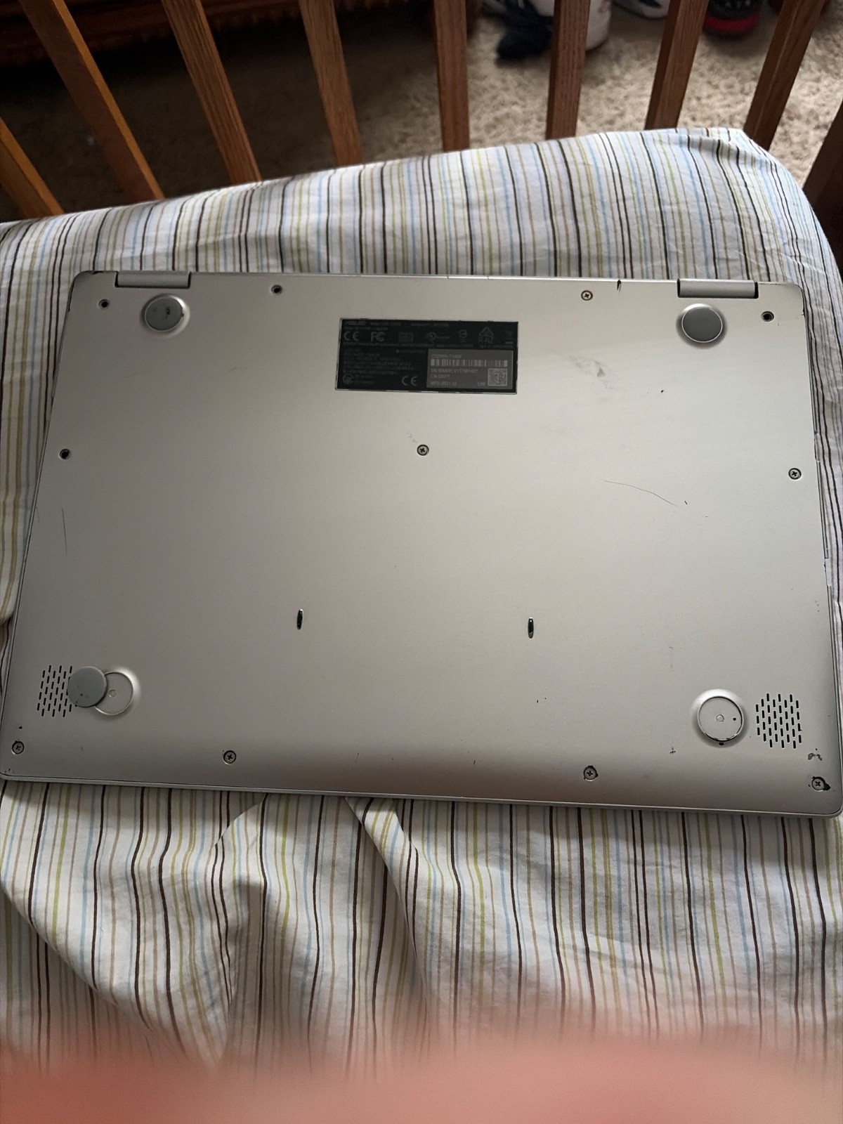 computer chrome little dirty if gets a buyer I will clean it before selling