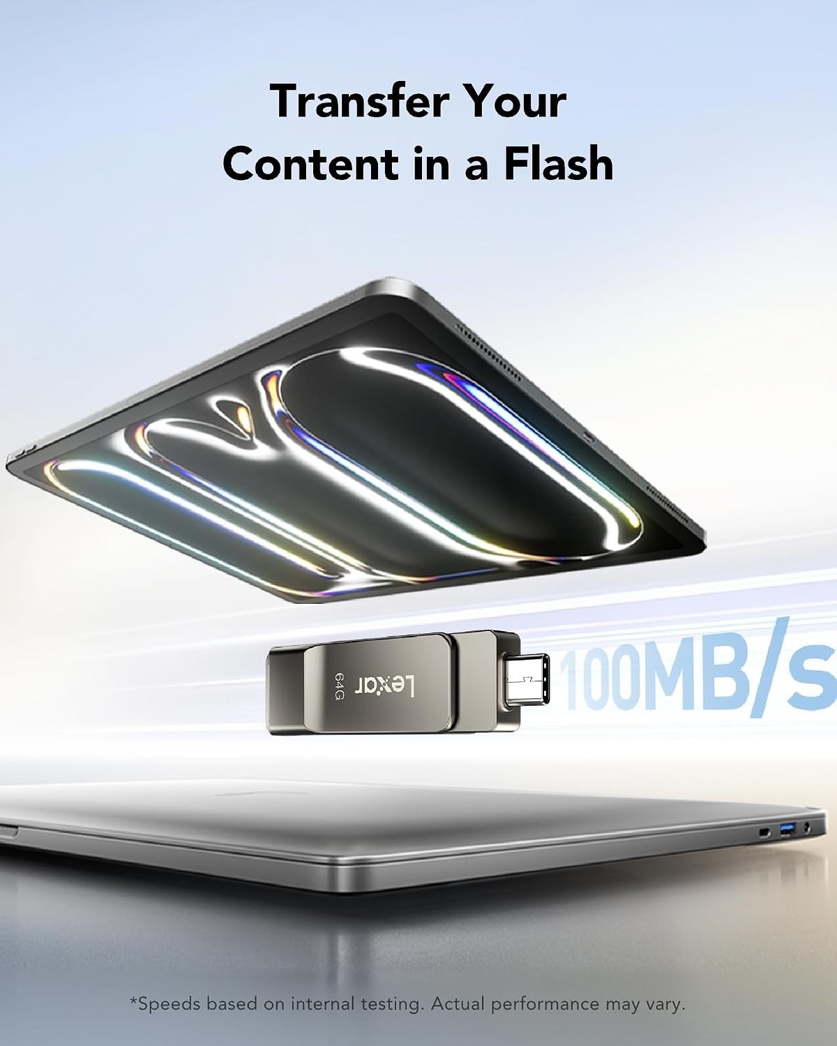 Compact 64GB USB 3.2 Jump Drive – Durable Metal Housing & Security Features