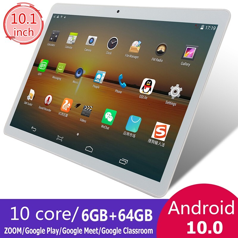 10 inch Kids Tablet PC Android 9 Deca Core Dual Cameras WiFi Bundle Case 64GB