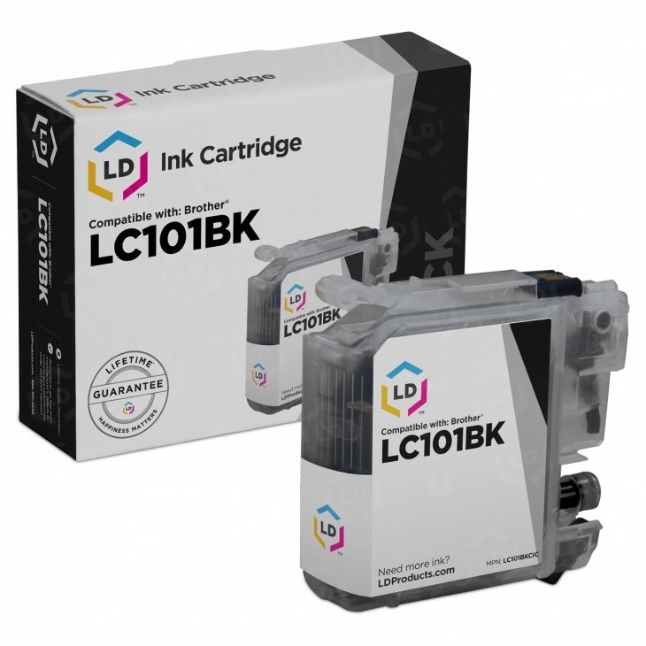 LD Products Brother LC103 Black Ink Cartridge Kit