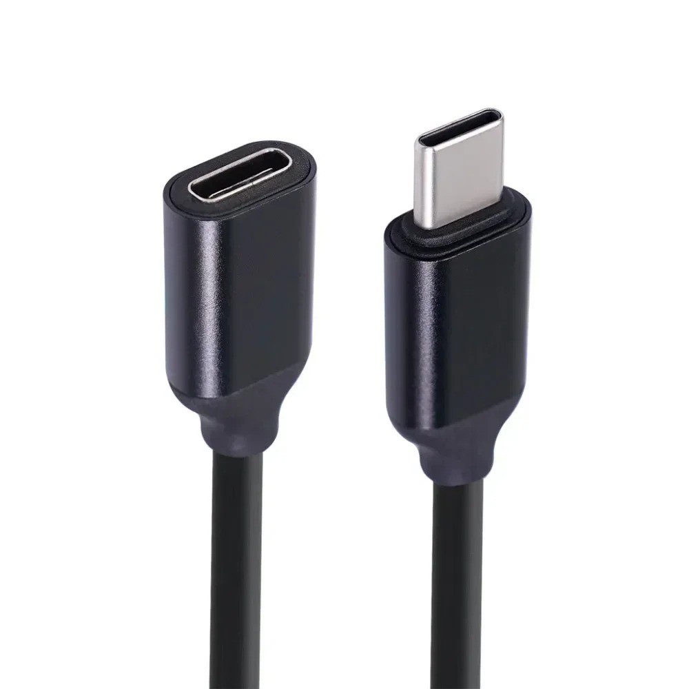 USB C Data Cables 60W Type-c Extension Cord Type-c Male To Female 3A Extension