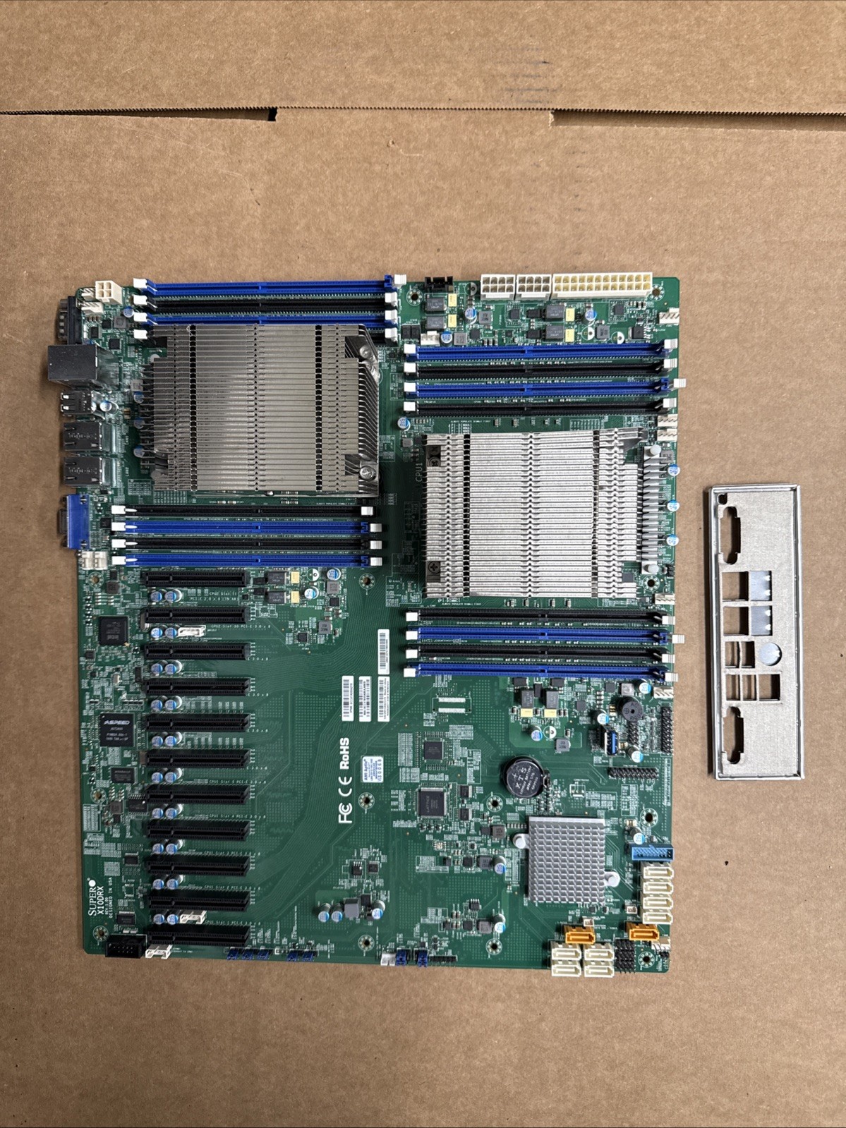 SuperMicro X10DRX Motherboard W/ Intel Xeon E5-2620 v3 @2.40GHz No RAM Included