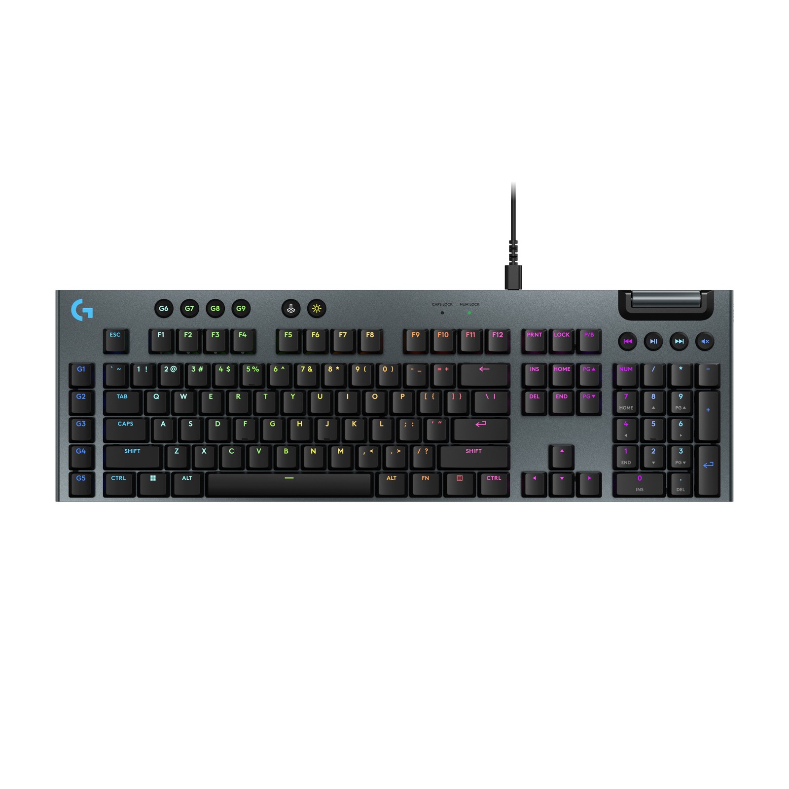 Logitech G915 X Low-Profile Wired Mechanical Gaming Keyboard – 920-012937