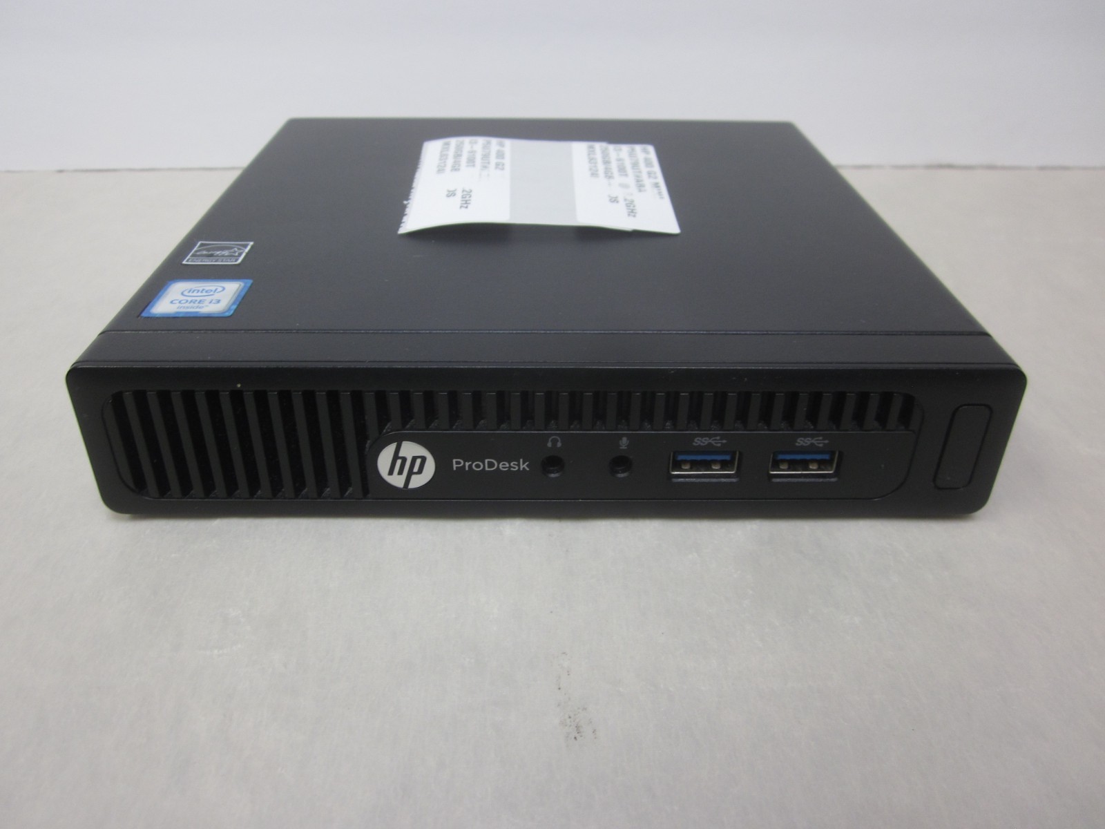 HP ProDesk 400 G2 Mini I3-6100T @ 3.2GHz 250GB SSD 4GB NO OS NO AC