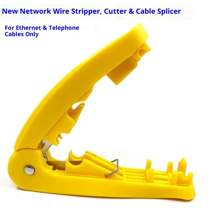 4-In-1 RJ45 Network Cable Tool With Cutting,Stripping,Untangling, And