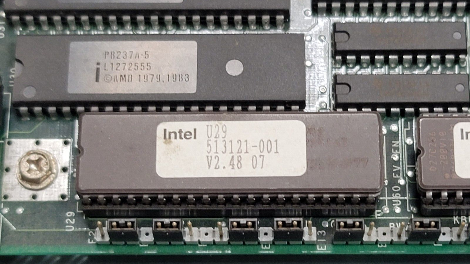 Rare Intel Data General 302 PC Personal Computer Vintage 80386DX 8MB for parts