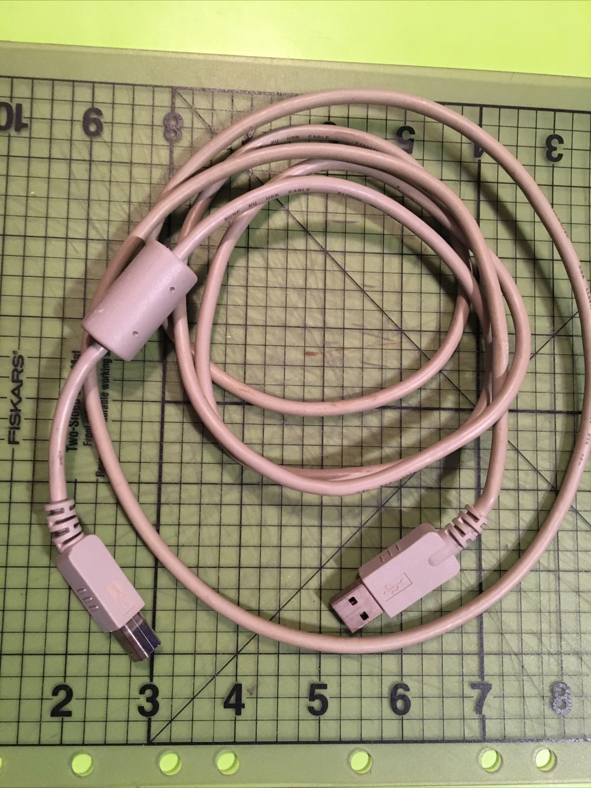 Scanner Connection Cord SUNF PU USB CORD Computer Component Cable, about 5.5’￼