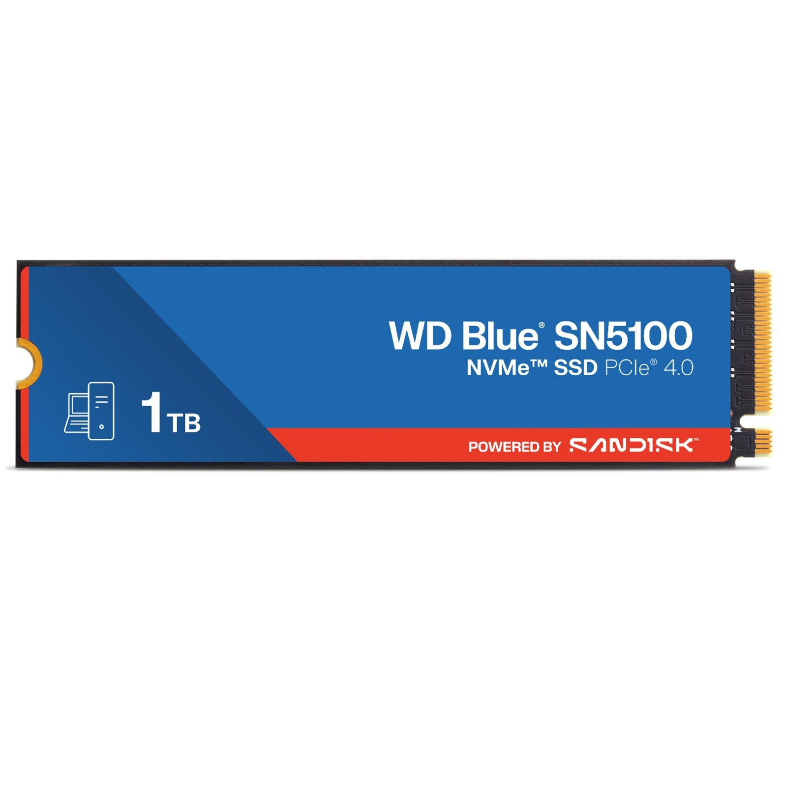 WD – Blue SN5100 1TB Internal SSD PCIe Gen 4 x4 NVMe for laptops and desktops