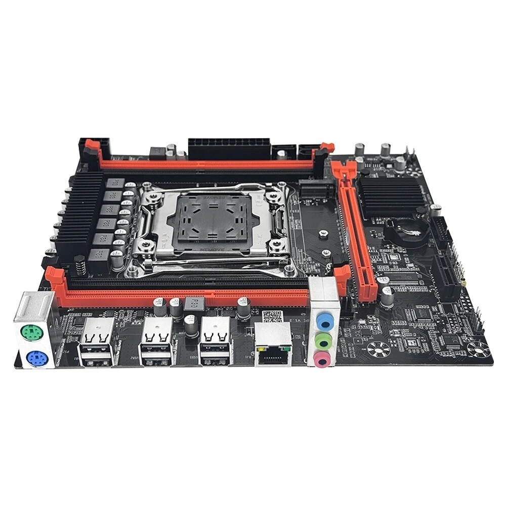 MOUGOL X99 Gaming Motherboard Kit Xeon E5-2680 V4 8GB DDR4 2133MHz ECC M.2 NVME