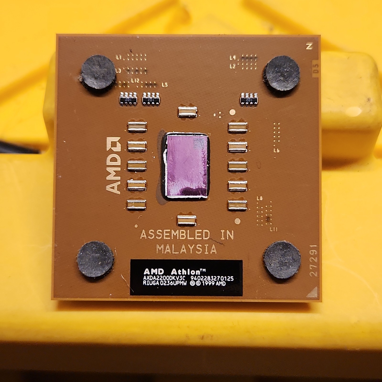 PROCESSOR CPU AMD ATHLON 2200+ AXDA2200DKV3C 1800MHz SOCKET 462