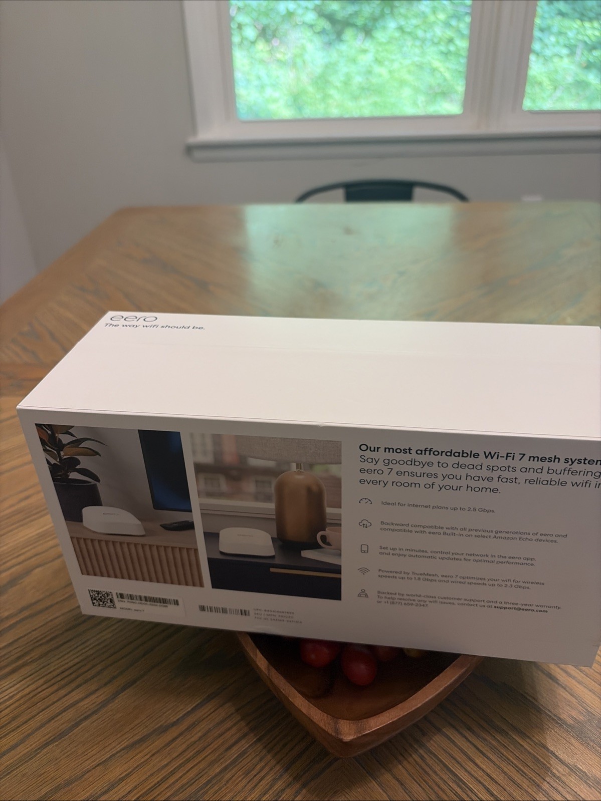Amazon Eero 7 Dual-band Mesh Wi-Fi 7 Router – 2 Pack (newest model)