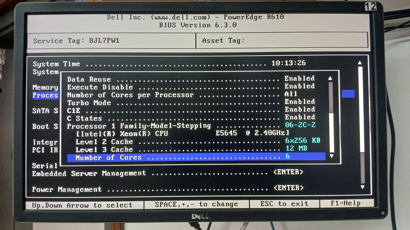 Dell PowerEdge 610 w Intel Xeon E5645@2.40GHz 8GB RAM NO HDs *BOOT TO BIOS*