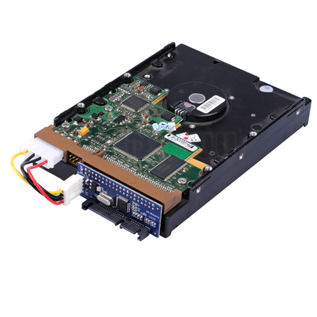 40 Pin Female SATA IDE to 22 Pin Male Adapter PATA 3.5″ Card for T1 Converter US
