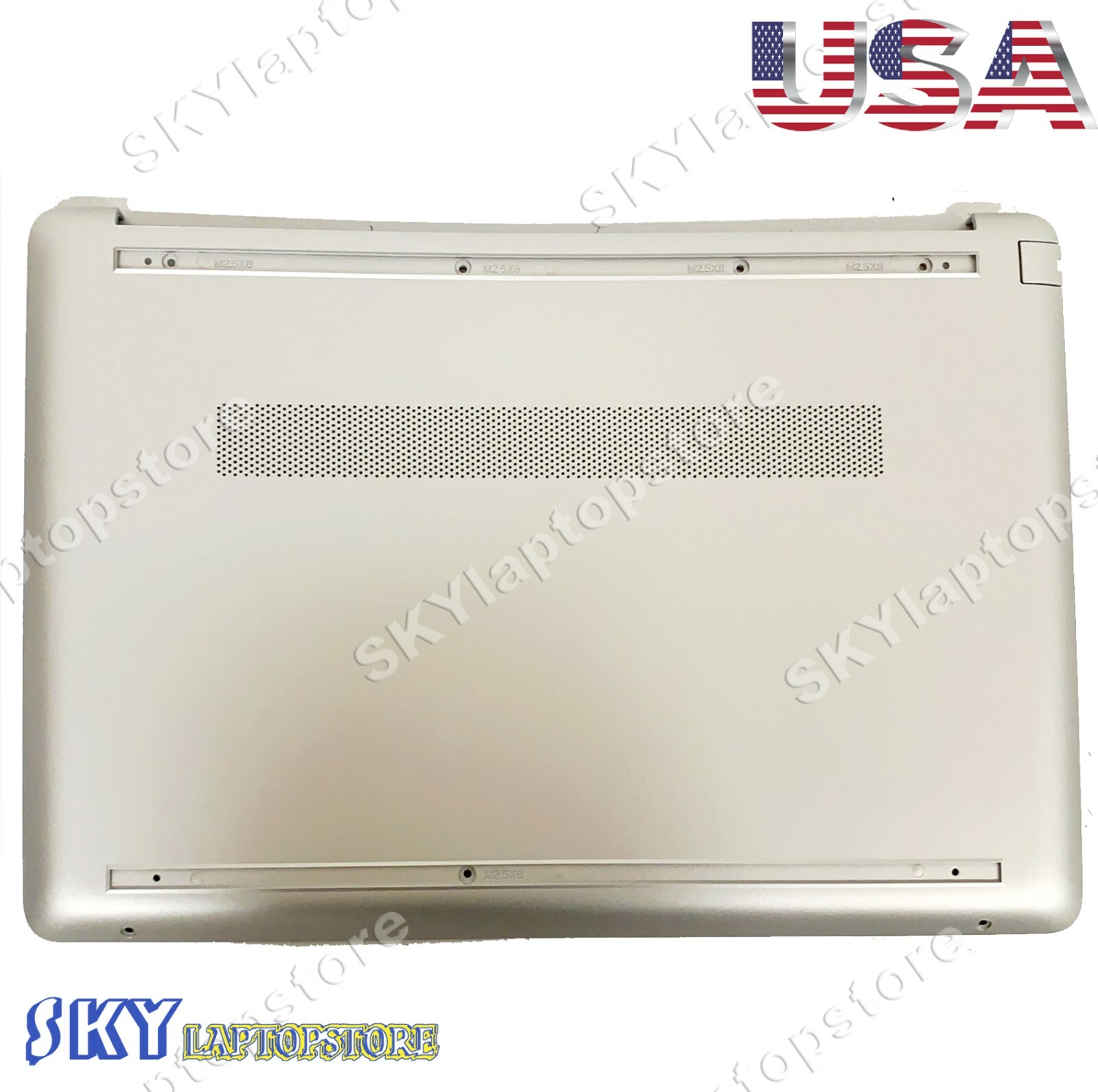 NEW HP 15-DW 15s-DU 15s-DY Silver Bottom Case Base Enclosure L52007-001 US