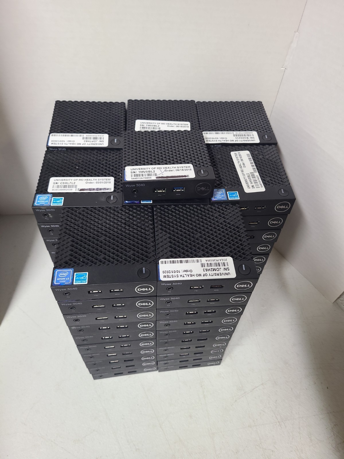 81 Dell Wyse Thin Client 3040 Intel Atom X5 Working When Removed From Service.