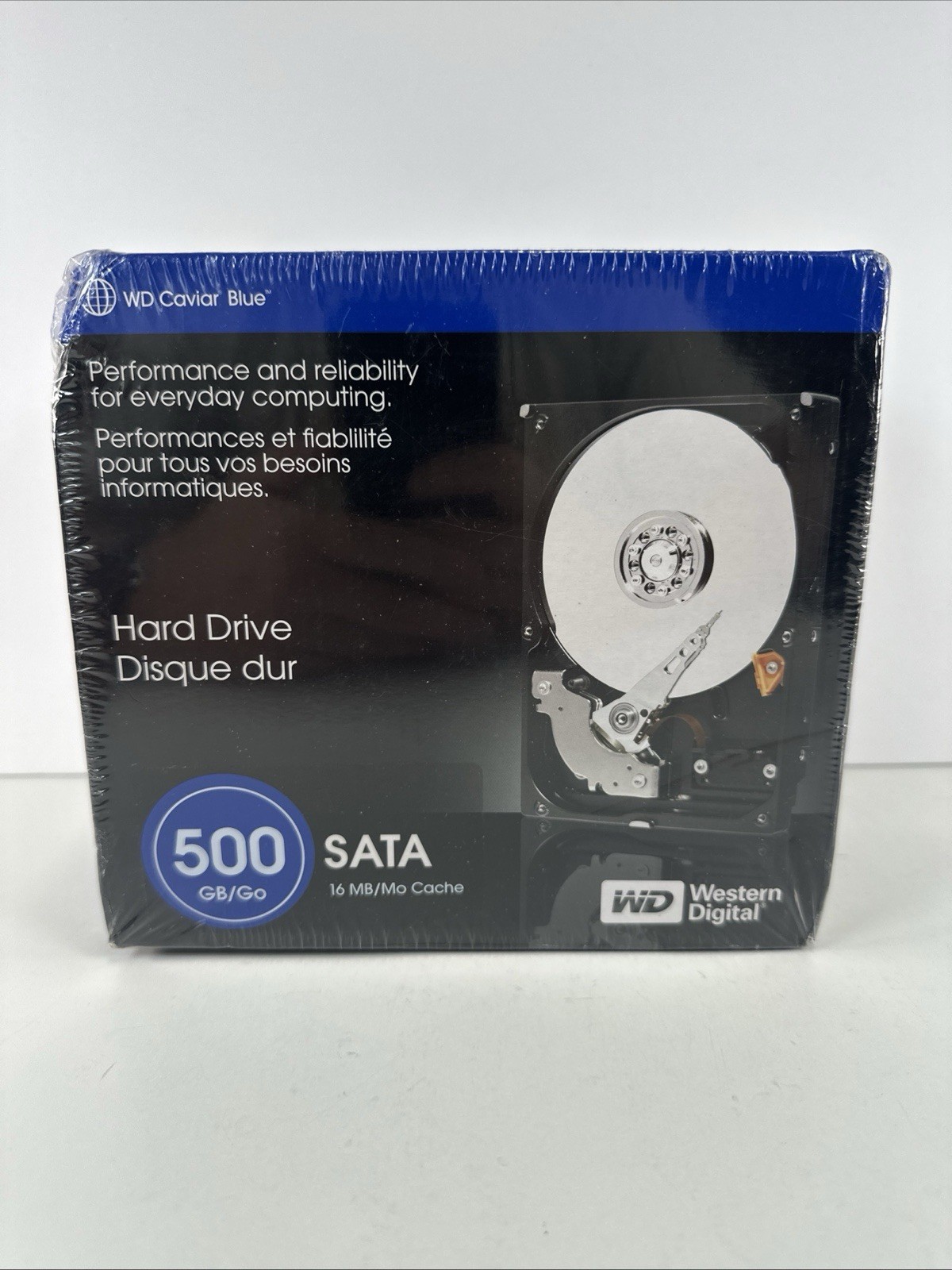 Western Digital Caviar Blue 16 MB 500GB SATA Hard Drive WD5000KSRTL SEALED