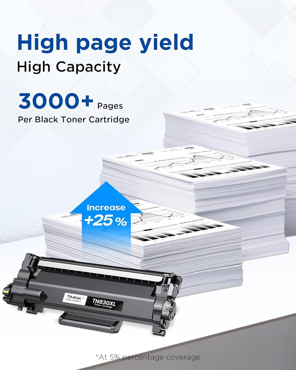 TN830XL Toner Cartridges Replacement for Brother TN830XL TN830 TN830 XL Toner…