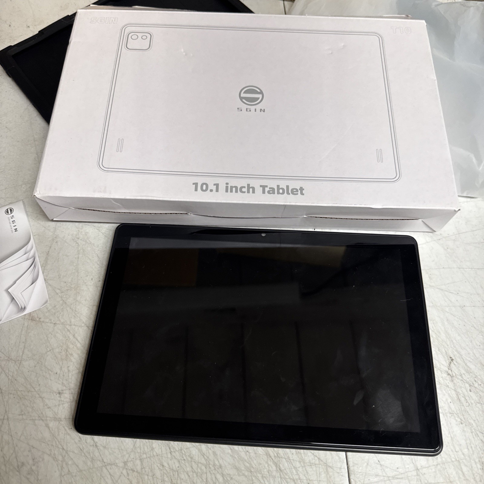 SGIN 10 Inch Tablet, Android 12 Tablets 4GB RAM 64GB ROM with Octa-Core 2.0Ghz