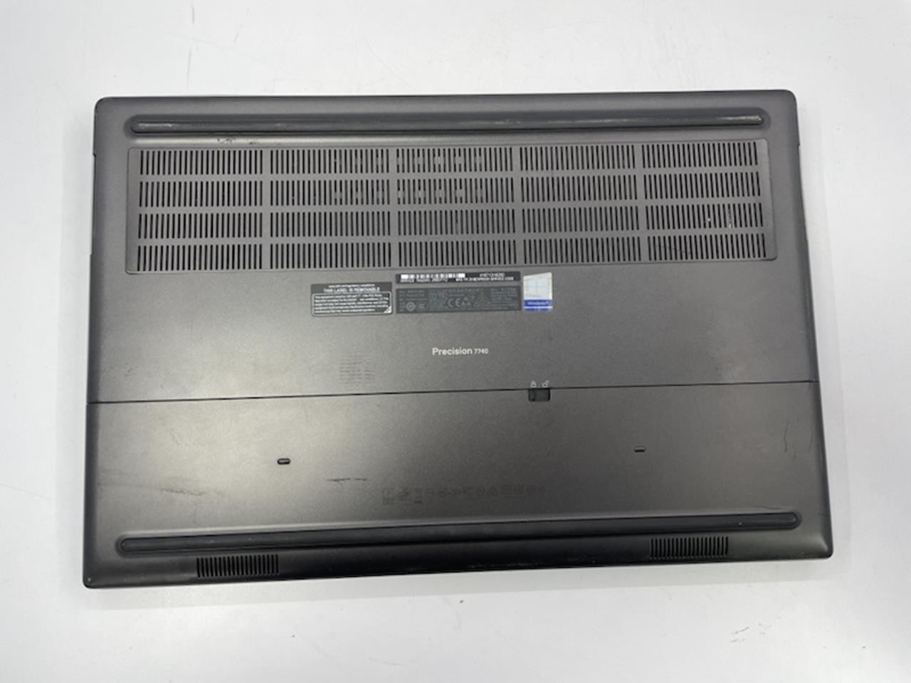 DELL PRECISION 7740 Laptop w/ Intel Core i7-9750H 2.60 GHZ + 16 GB | No HD / OS