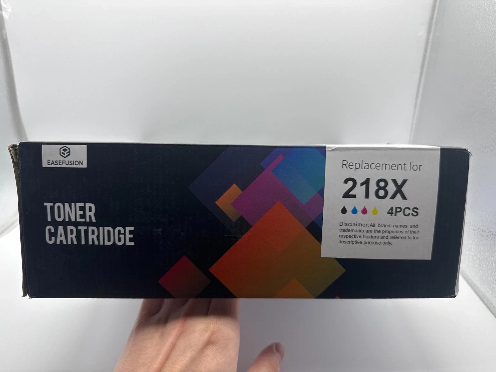 218X Toner Cartridge 4-Pack Replacement for HP 218A 218X Color LaserJet Pro New