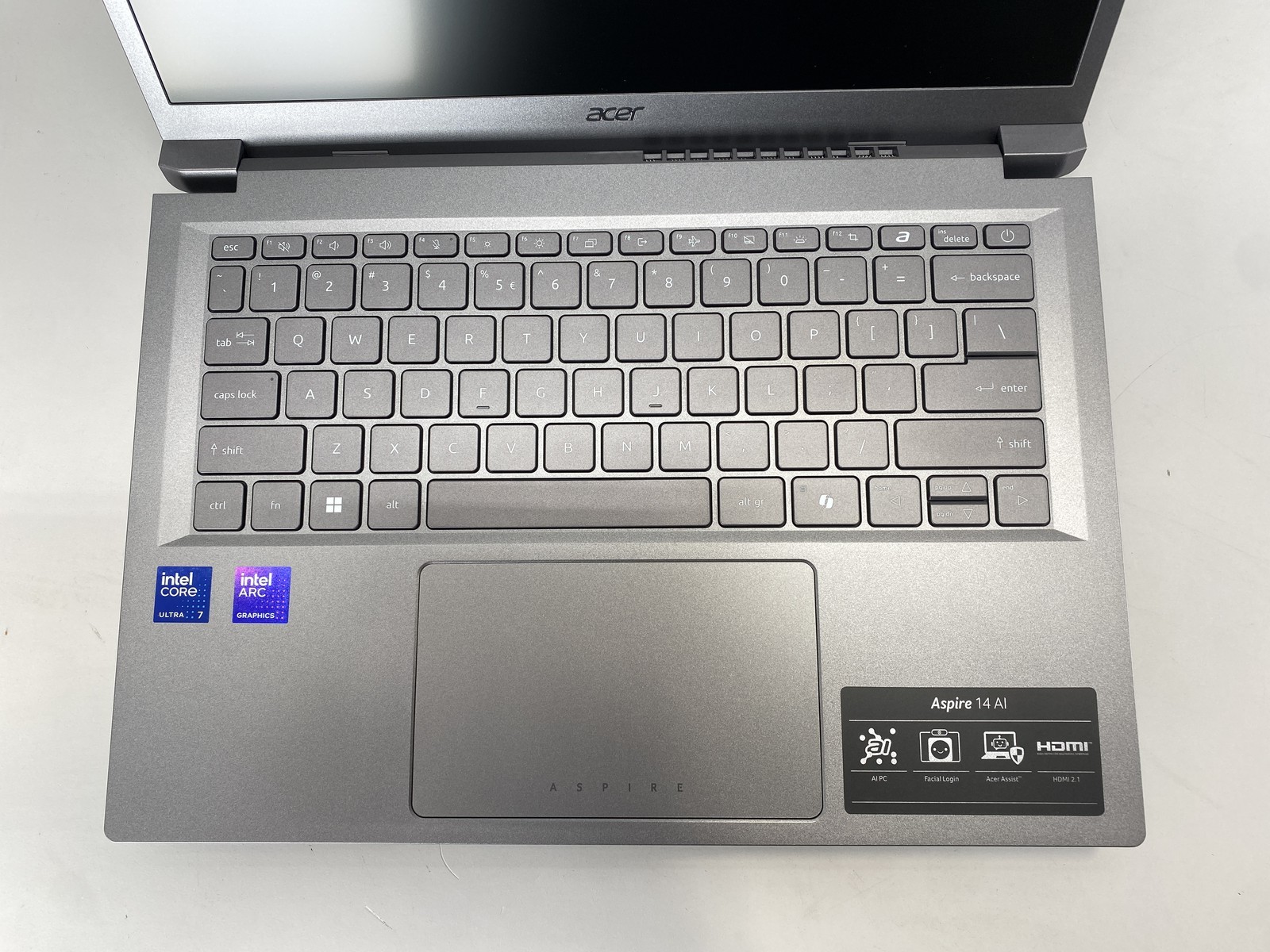 Acer Laptop ASPIRE A14-52MT 14″ Intel Core Ultra 7 258V 1TB- Gray