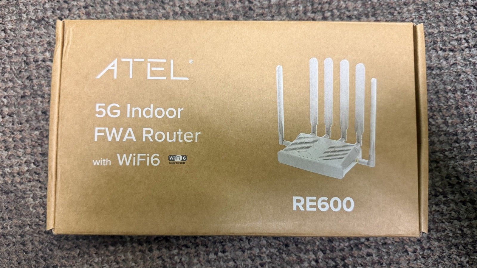 ATEL RE600 5G Indoor FWA Router with wifi 6 business router