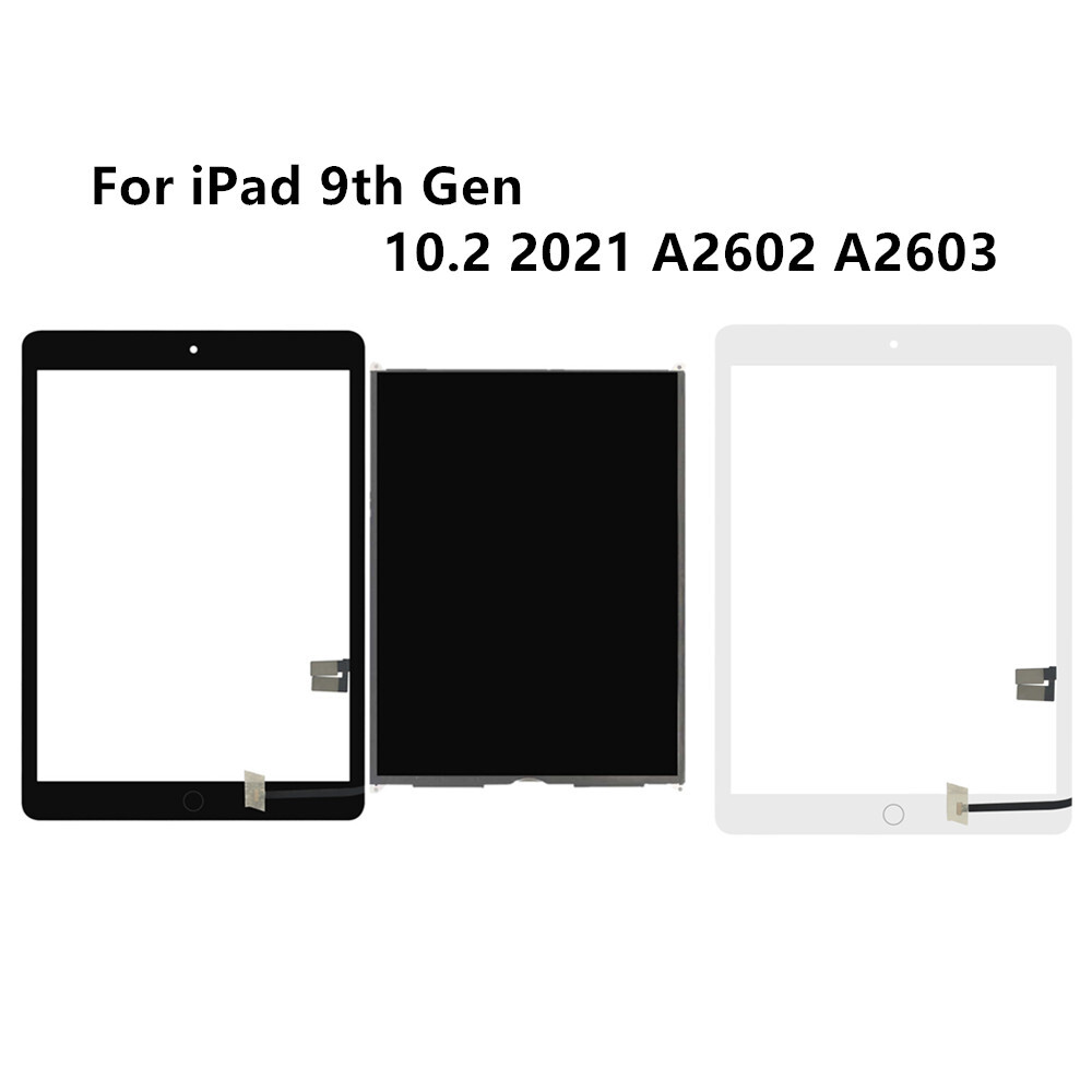 For iPad 9th 10.2 2021 A2602 A2603 LCD Display / Touch Screen Digitizer Home USA