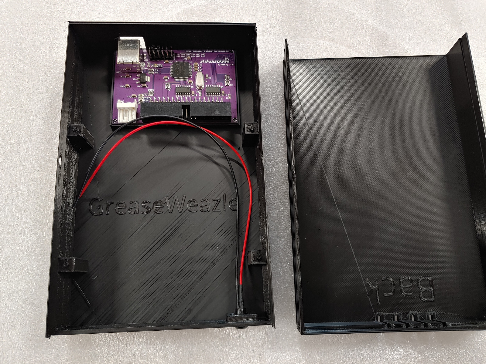 External fully assembled GreaseWeazle 3.5 inch Floppy Drive