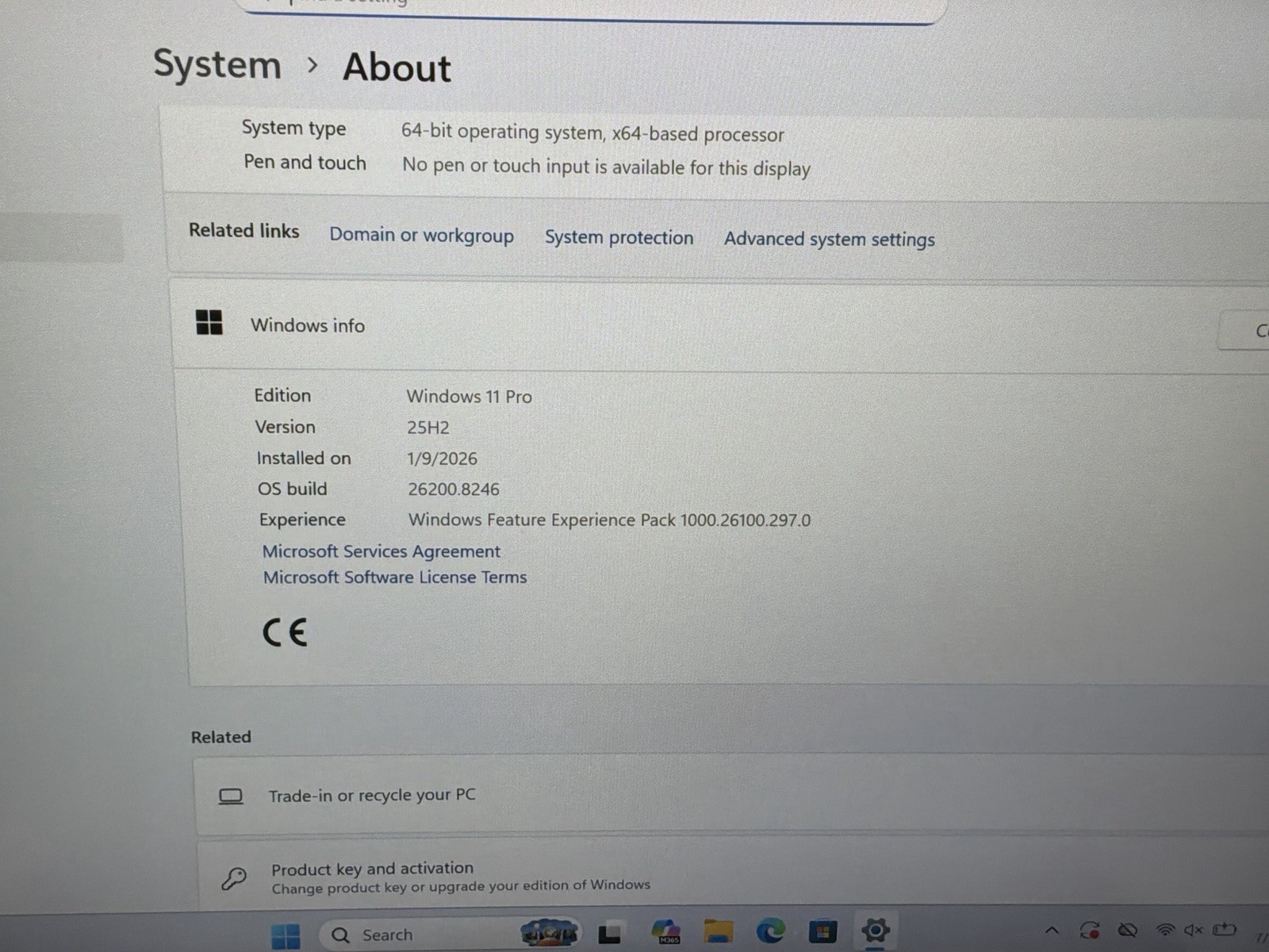 Dell Pro 14 PC14250 14″ Core Ultra 5 235U 8GB RAM 512GB Nvme Win11P W/charger
