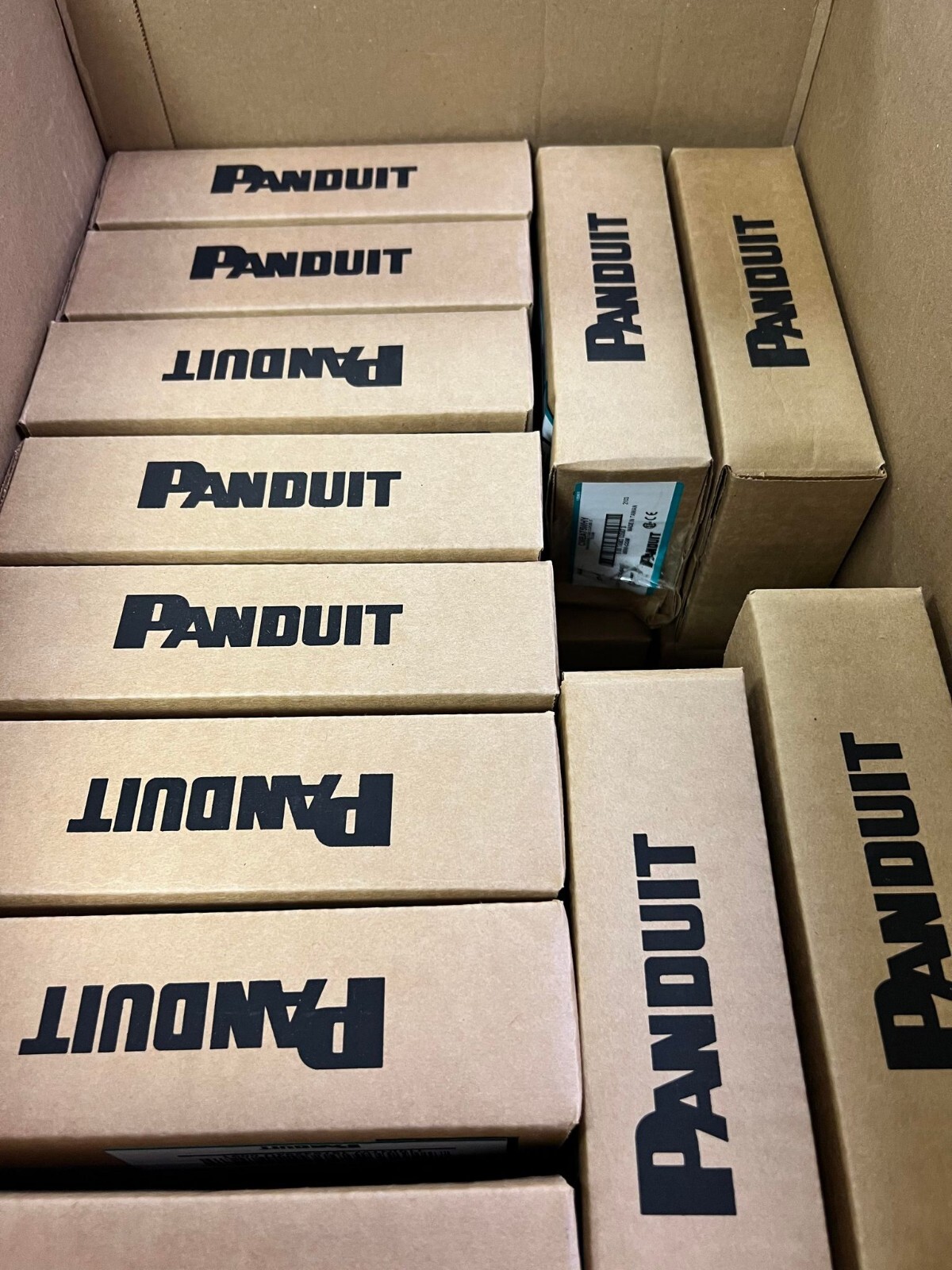 Pack of 10 Panduit PAN-NET CMBA75WHY Coax Coupler Adapter BNC 75ohm Module Base