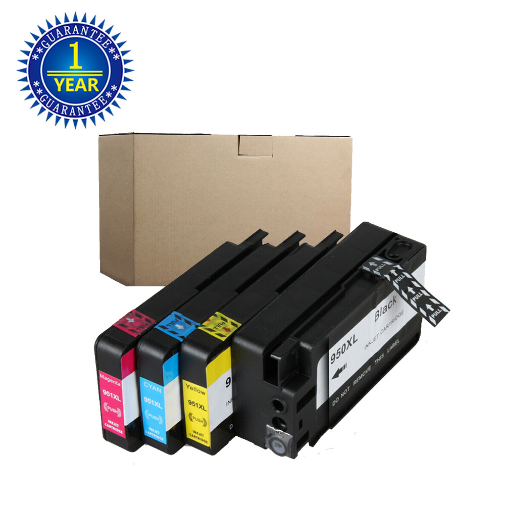 4PK ink For HP 950XL 951XL OfficeJet Pro 8100 8600 8610 8615 8620 8630 8660 8640