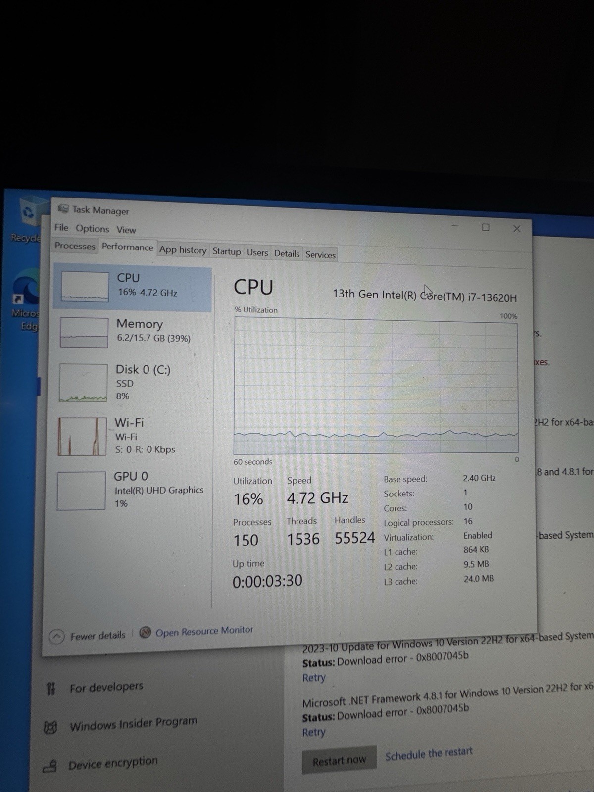 Dell Inspiron Plus 7640 16 Blue QHD+ 2.4 GHz i7-13620H 16GB 1TB SSD Windows 10